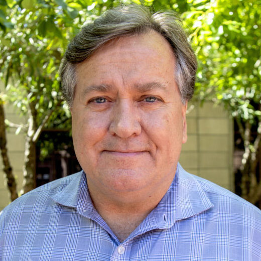 14 David Barstow David Barstow faces the camera with trees visible behind him.