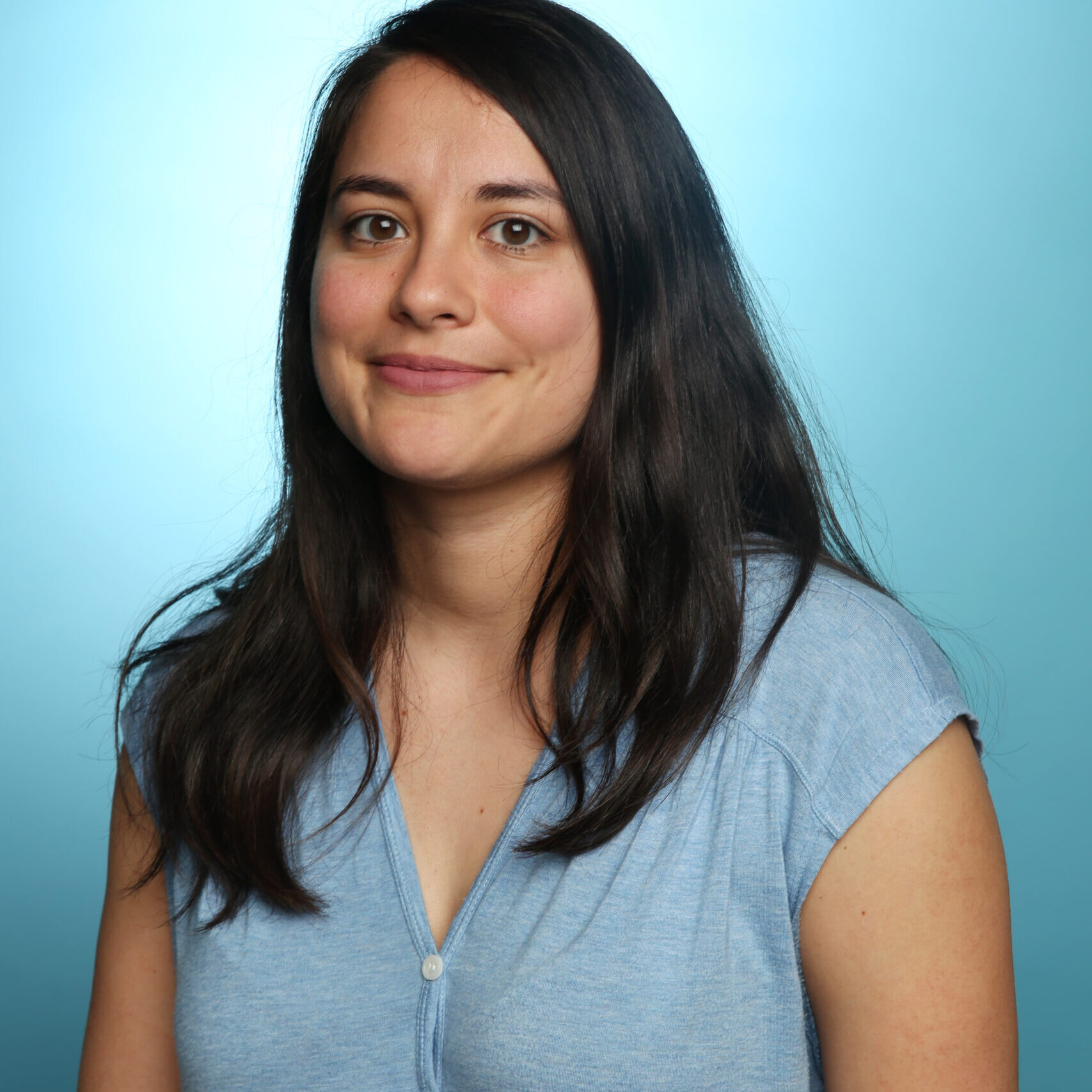 LOS ANGELES, CALIFORNIA-FEBRUARY 13, 2020: Brittny Mejia poses for a portrait in the Los Angeles Times Studio on February 13 , 2020, in Los Angeles, California. (Photo By Dania Maxwell / Los Angeles Times)